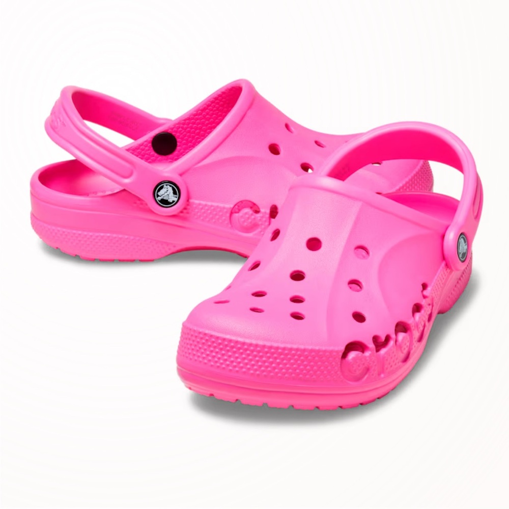 CROCS Baya Clogs- Bright Pink - Picture 2 of 6